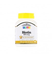 Биотин 21st Century Biotin 800mcg 110tabs